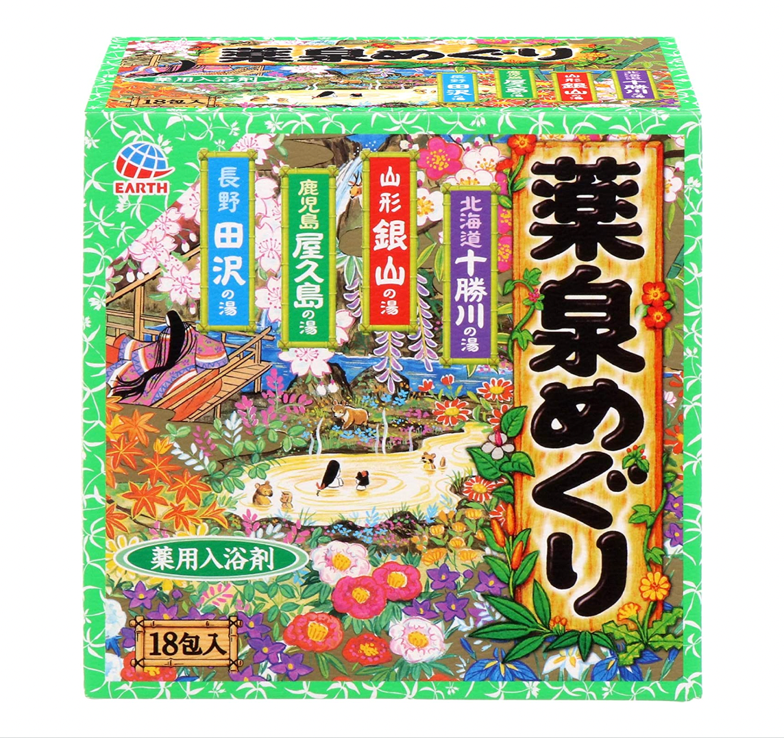 アース 薬泉めぐり 温泉入浴剤 30g×18袋